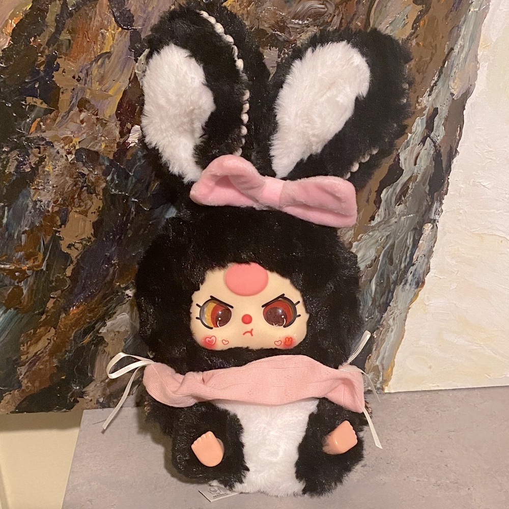 Baby Three Lily Rabbit Town V2 Black Bunny